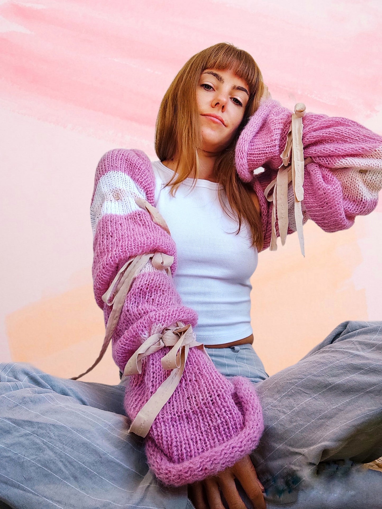 Bomboncito - Boléro/Shrug en tricot tendance