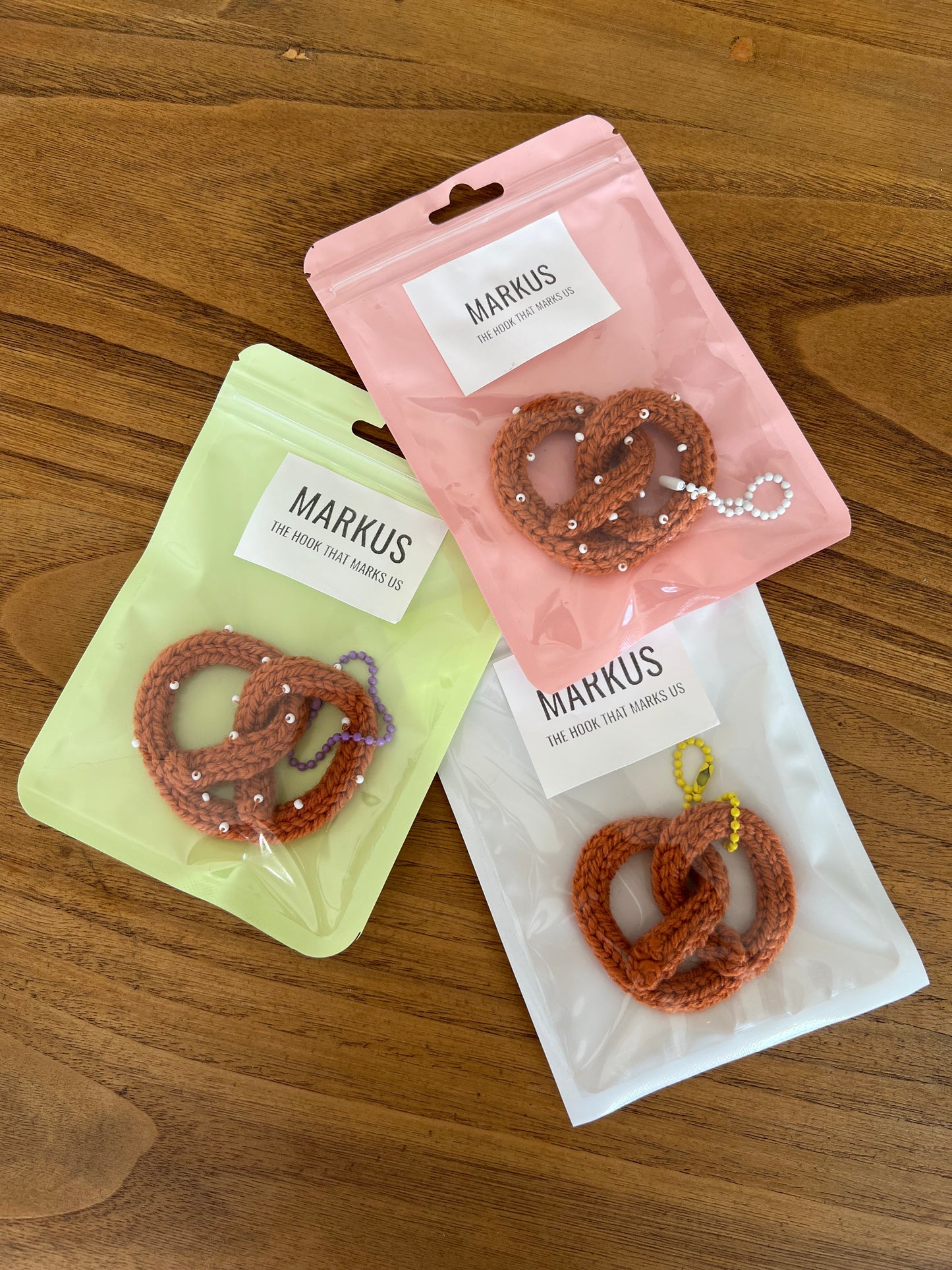 Bretzelus - Porte Clé Bretzel idée cadeaux