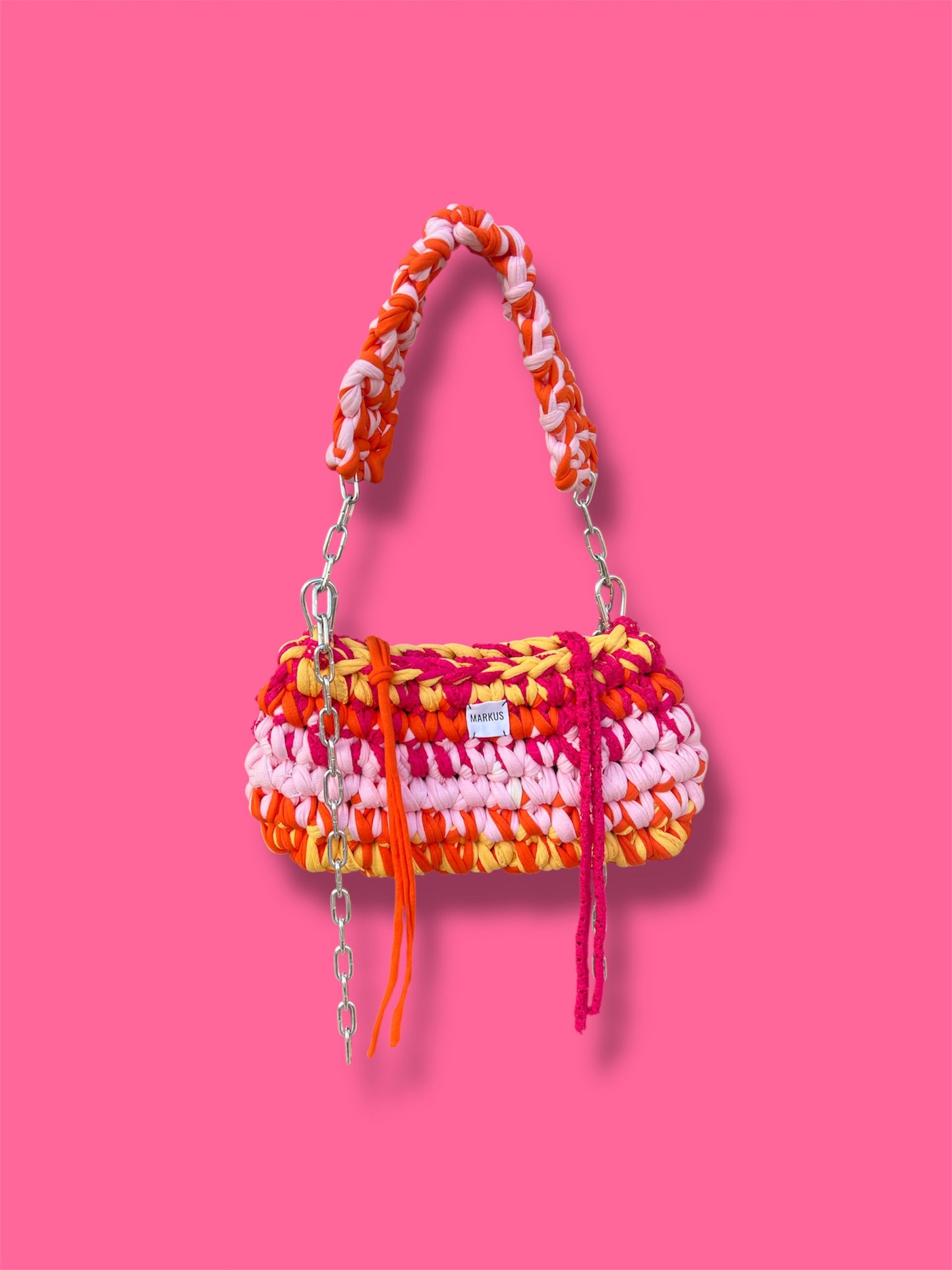 Lal’kus Bag - Sac à main crochet 2 en 1: bandoulière et sac à main