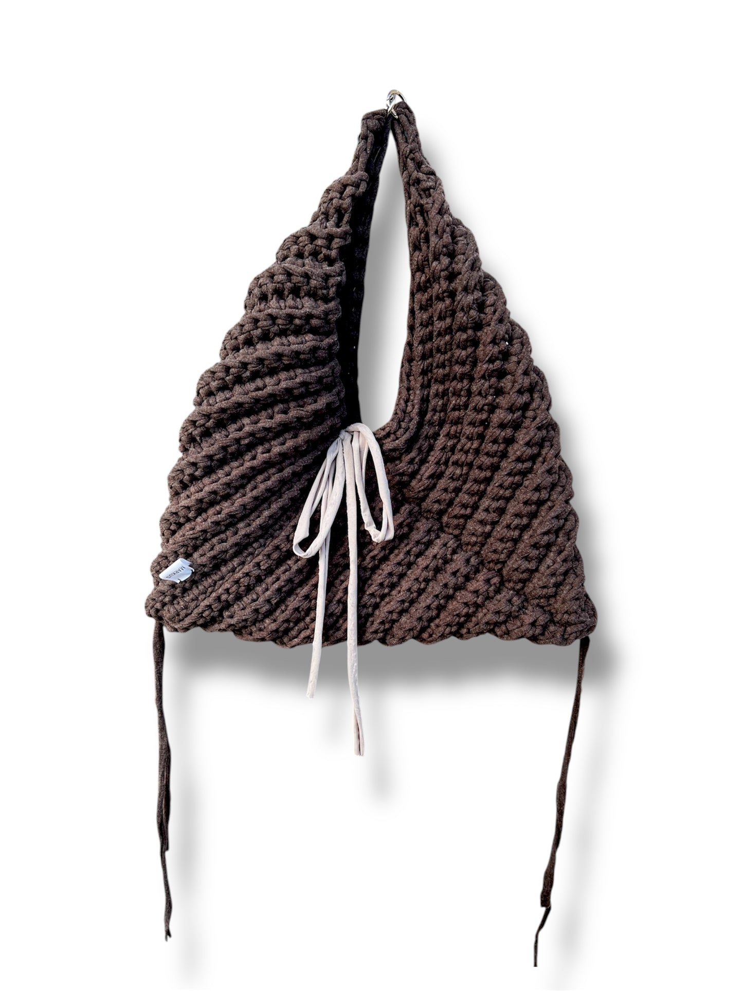 Alexandrus - Sac besace 2in1 granny square marron