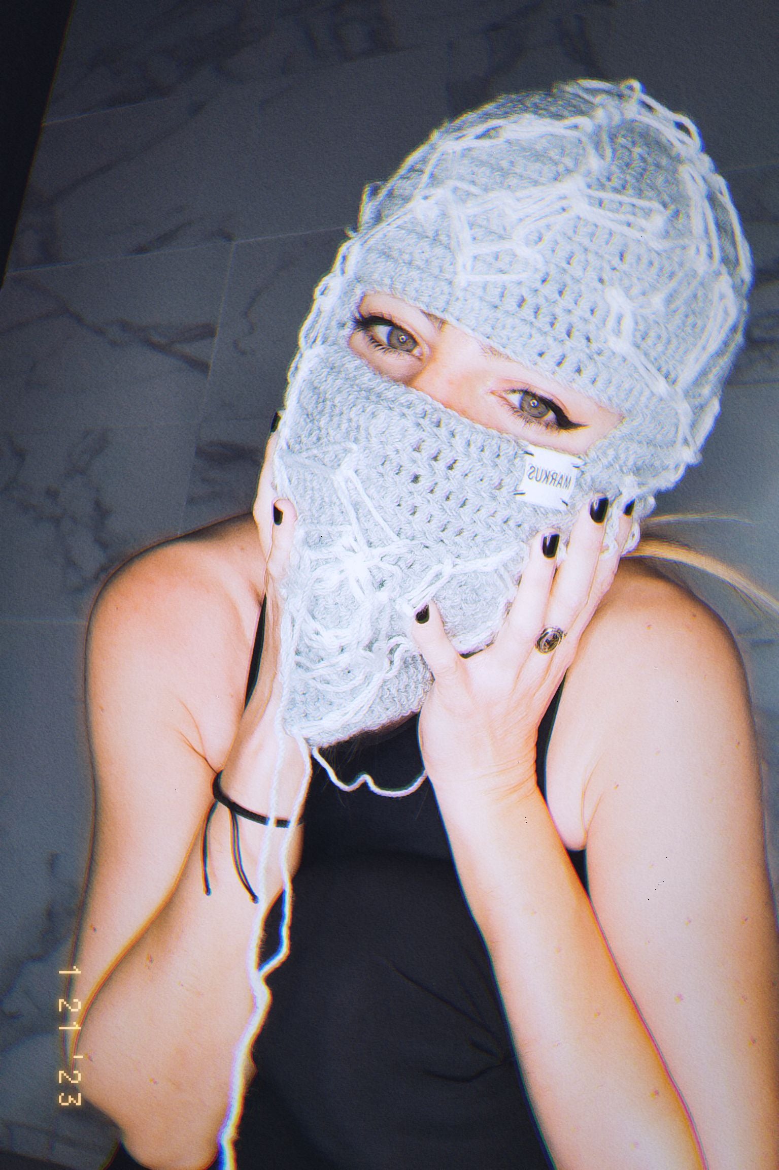 Cagoule tendance crochet