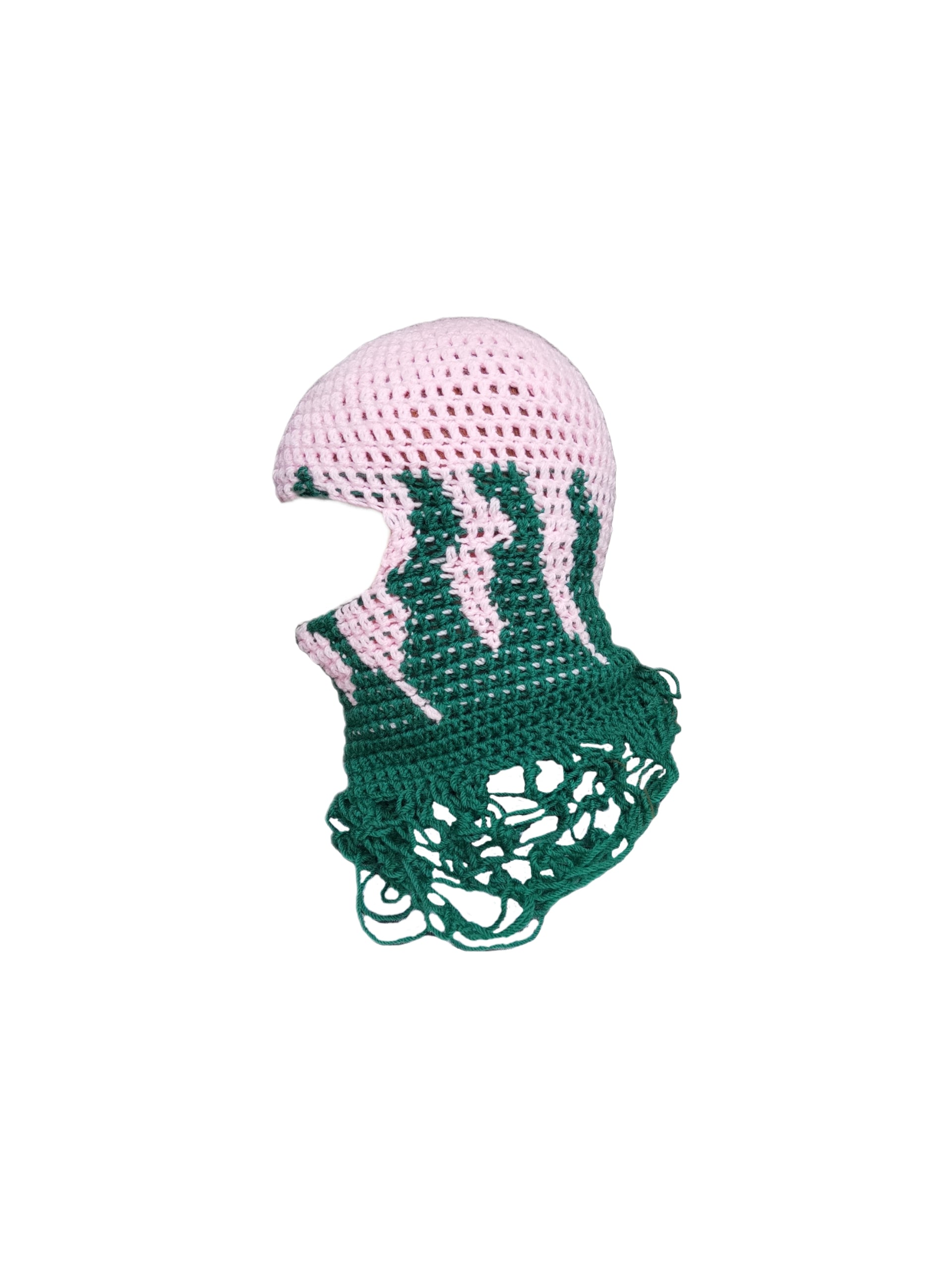 Cagoule tendance moderne crochetée main femme et homme