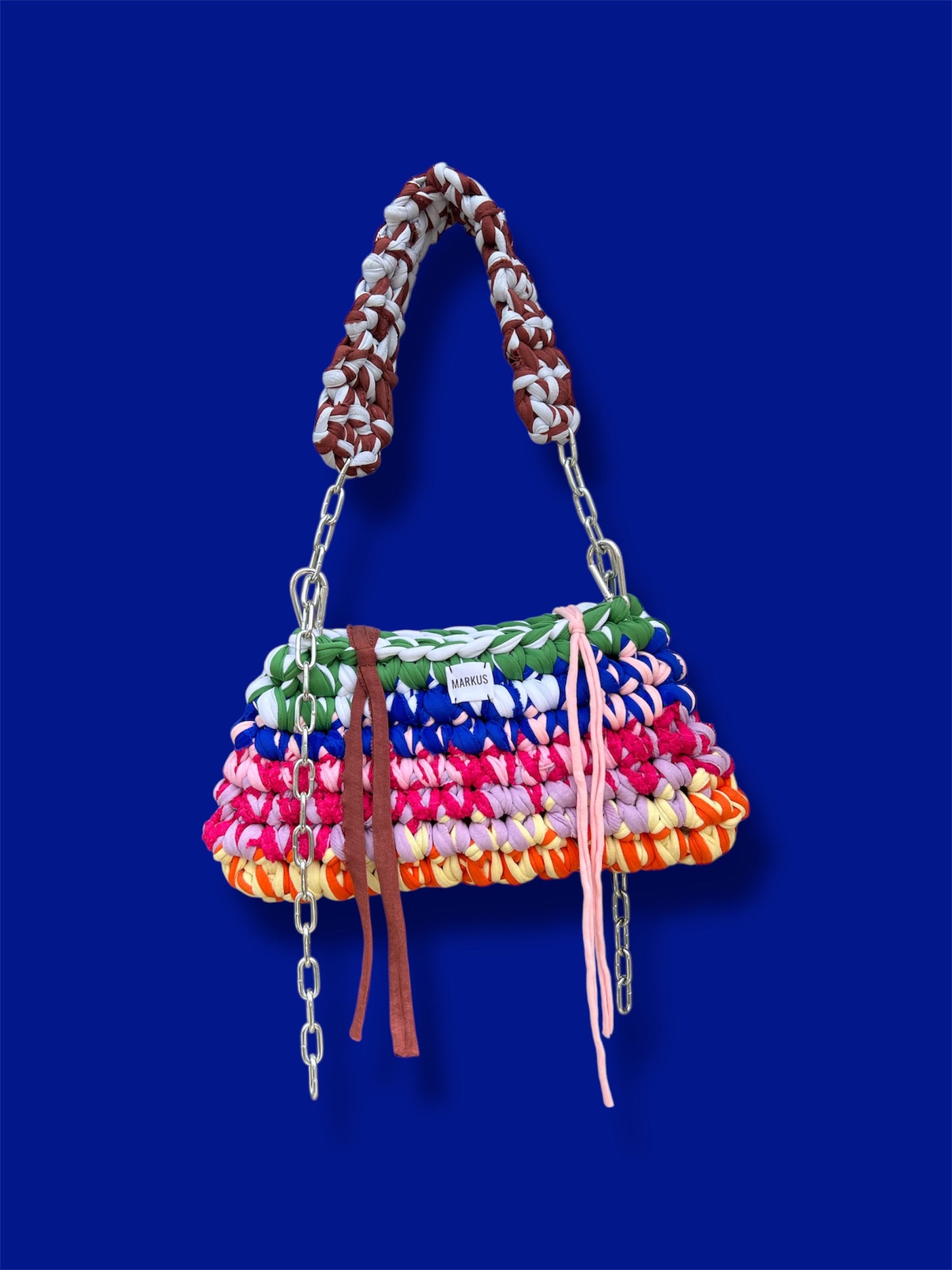 Lal’kus Bag - Sac à main crochet 2 en 1: bandoulière et sac à main