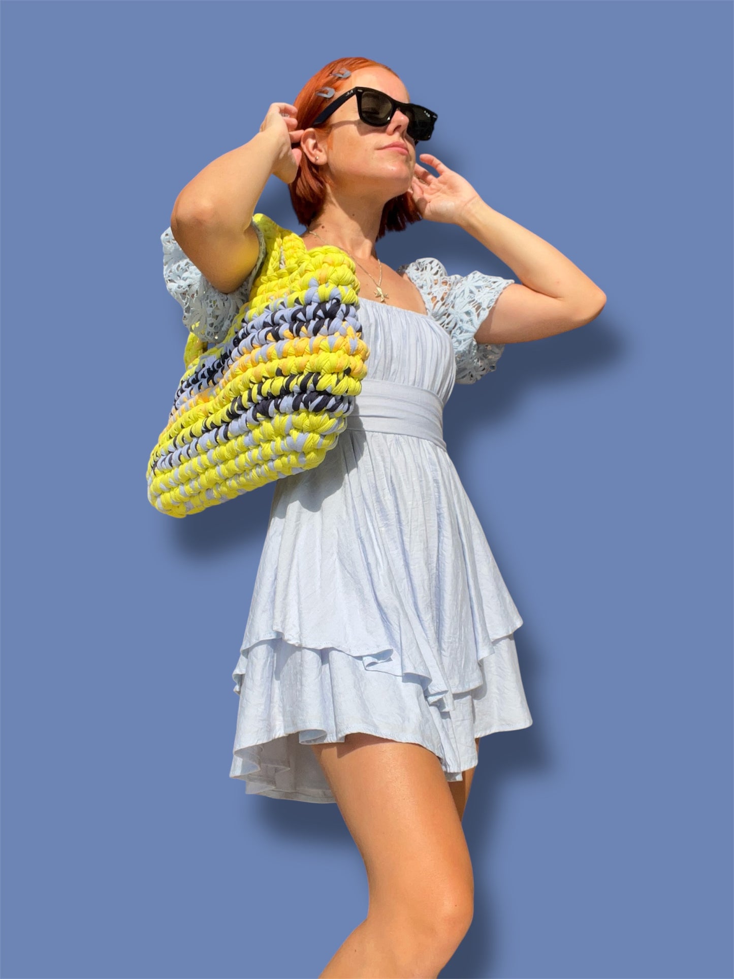 Océanus - Sac cabas plage en crochet
