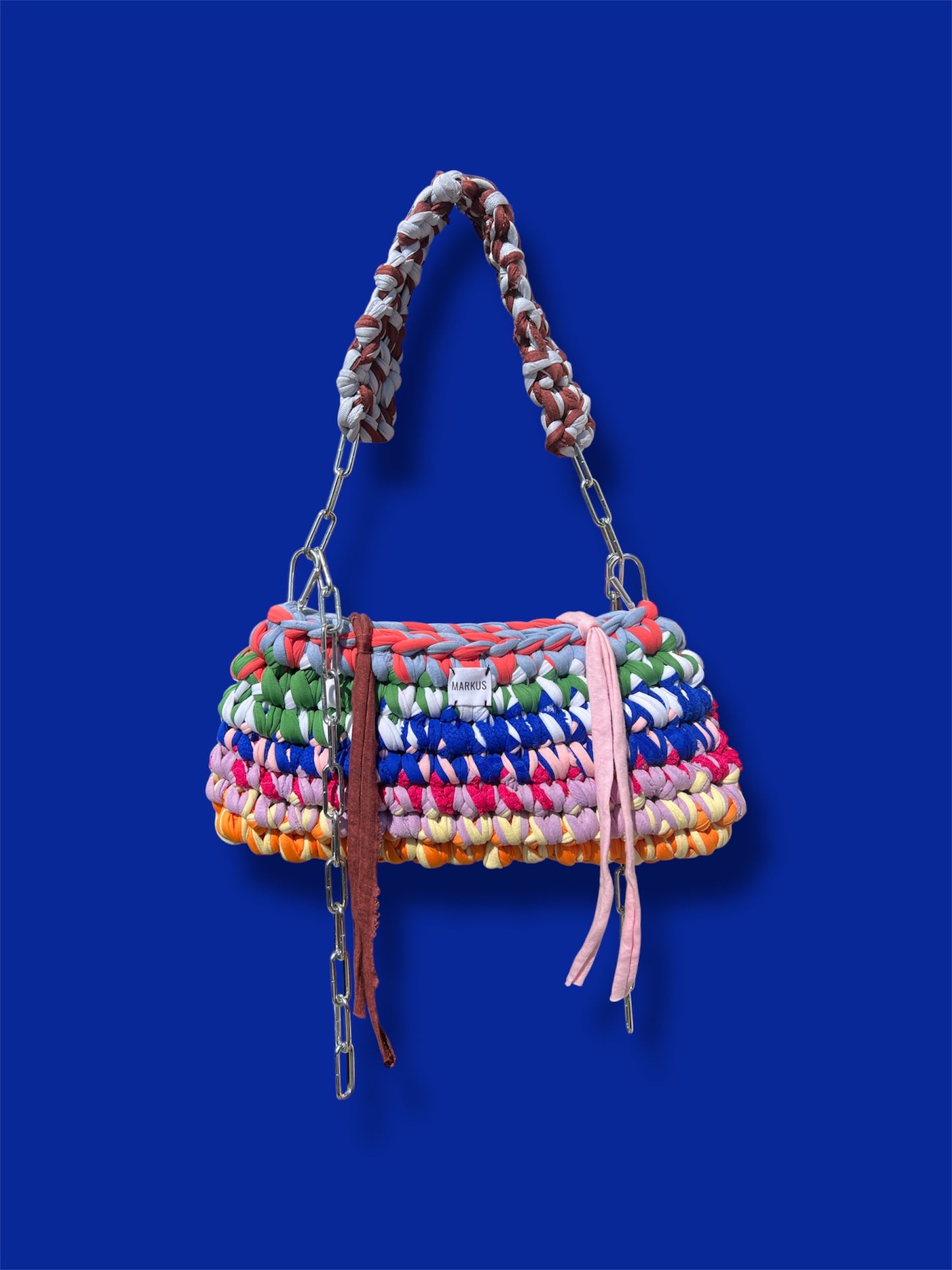 Lal’kus Bag - Sac à main crochet 2 en 1: bandoulière et sac à main
