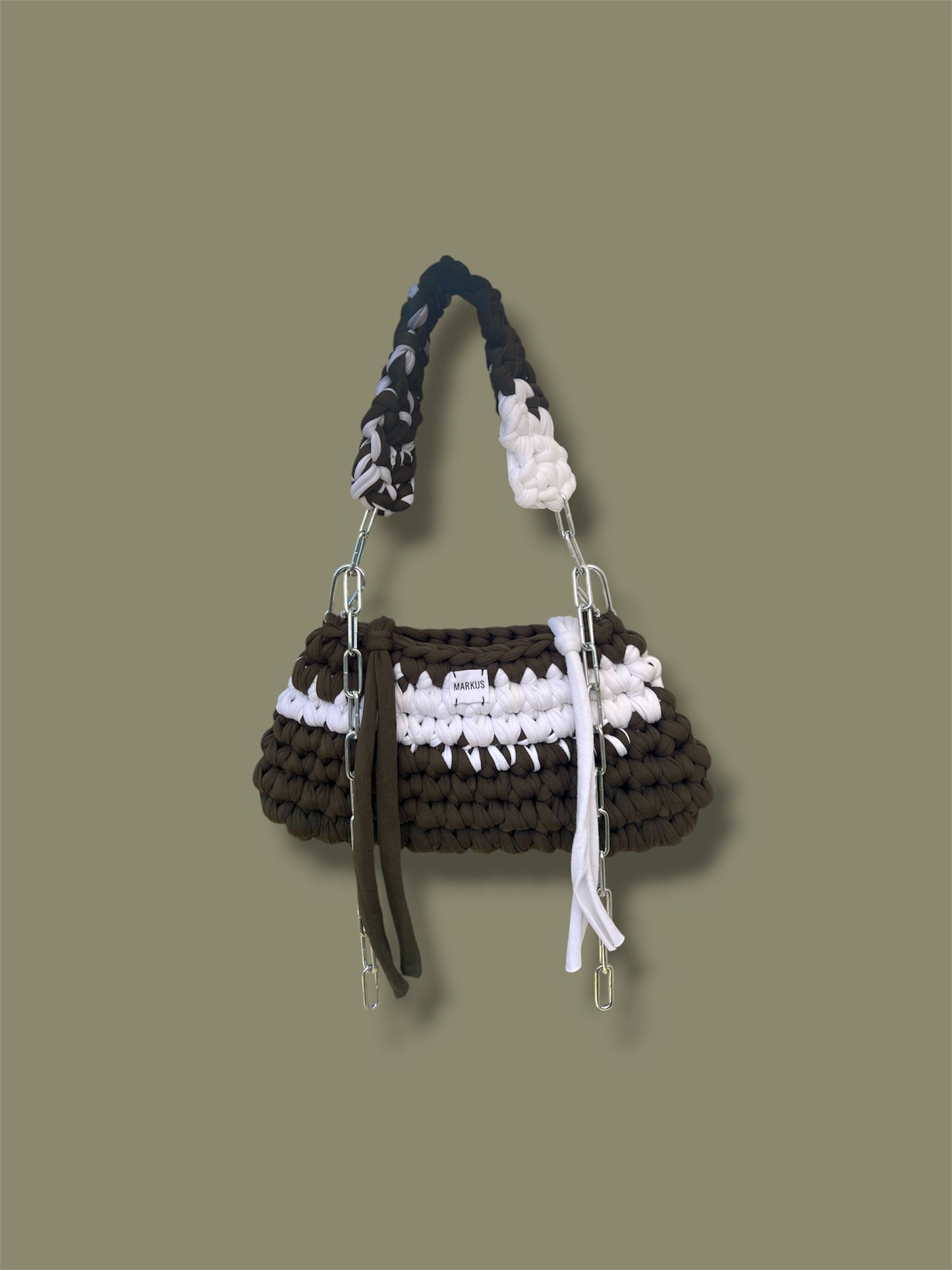 Lal’kus Bag - Sac à main crochet 2 en 1: bandoulière et sac à main