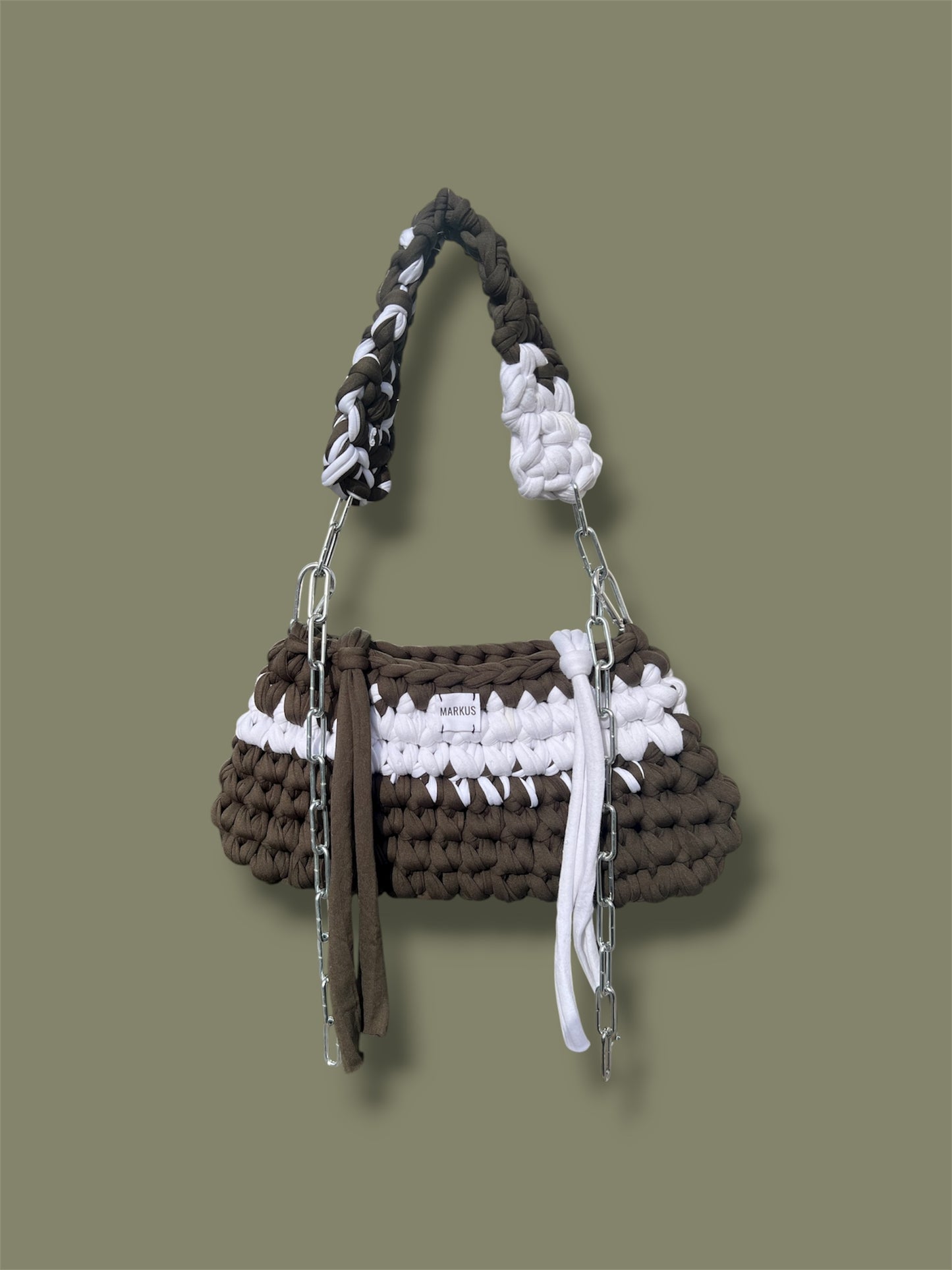 Lal’kus Bag - Sac à main crochet 2 en 1: bandoulière et sac à main