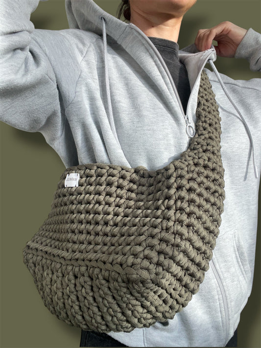 Hombrus - Sac bandoulière crochet unisexe