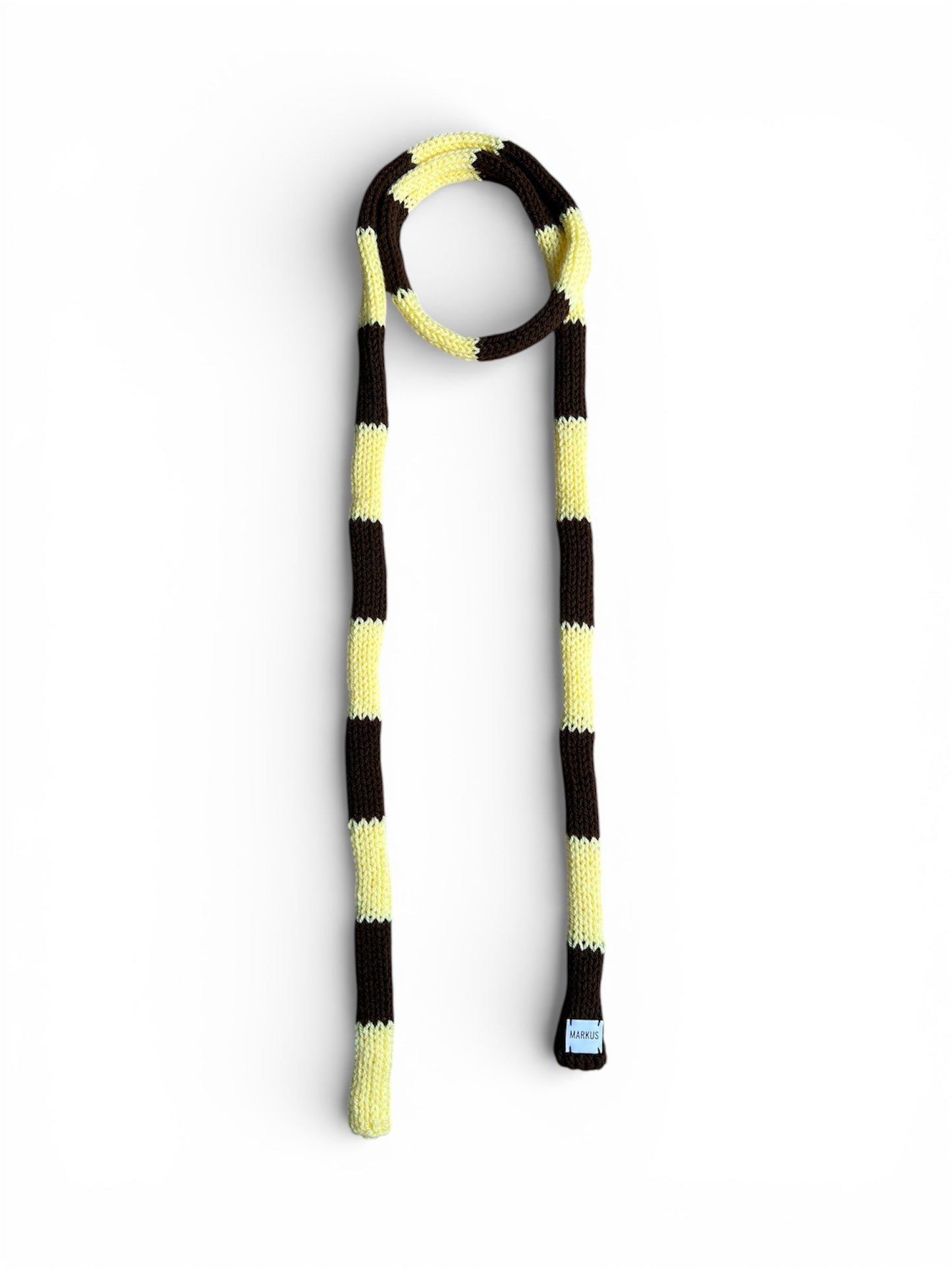 Scarfus - Skinny Scarf ou mini écharpe tricotée