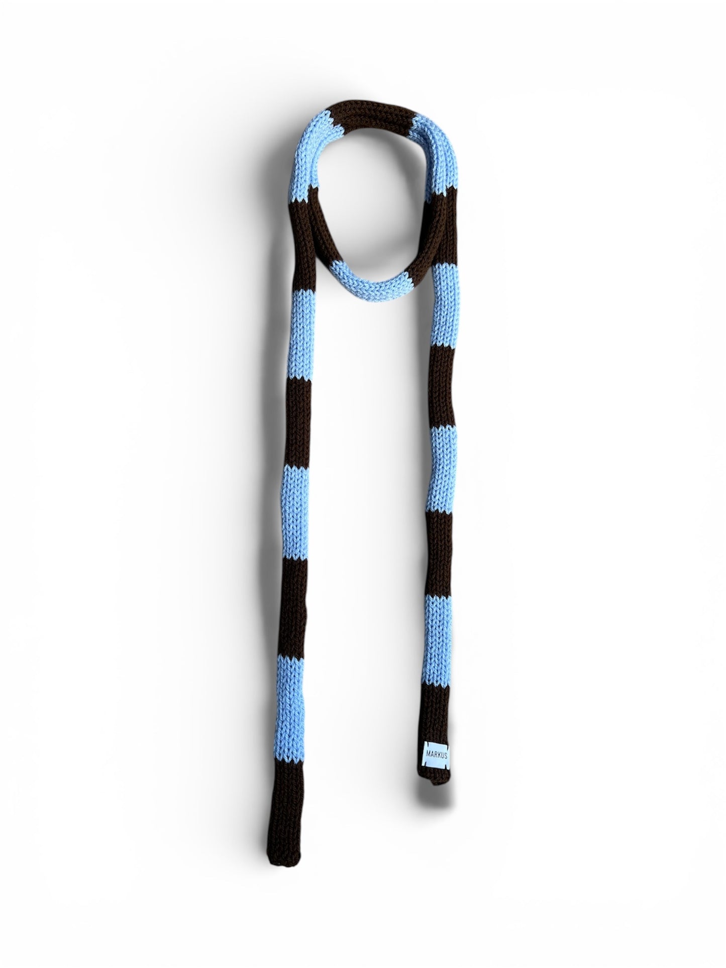 Scarfus - Skinny Scarf ou mini écharpe tricotée