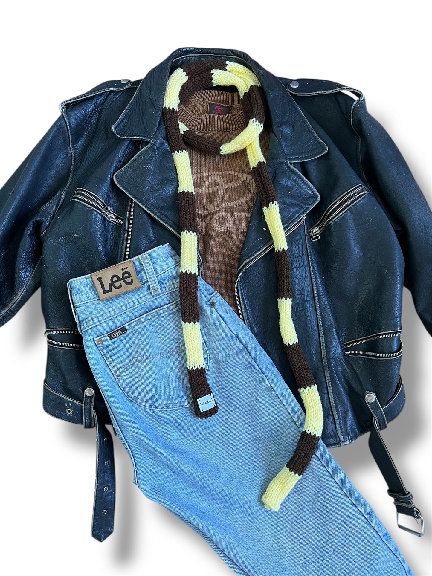 Scarfus - Skinny Scarf ou mini écharpe tricotée