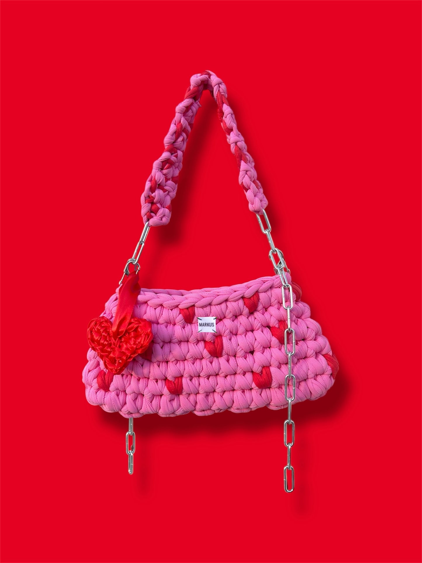 Lal’kus Bag - Sac à main crochet 2 en 1: bandoulière et sac à main