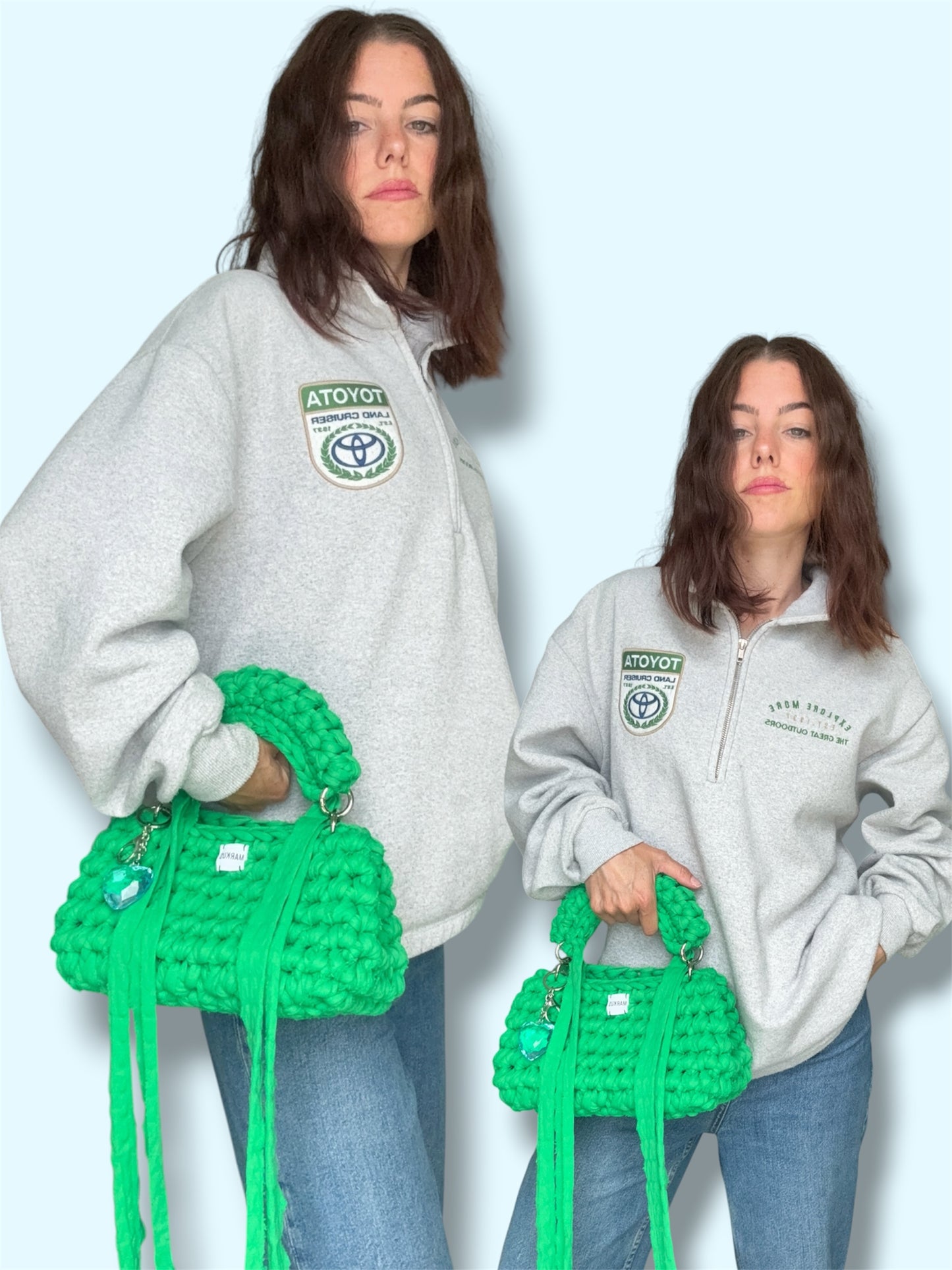 Kokonus-sac a main et sac bandoulière vert
