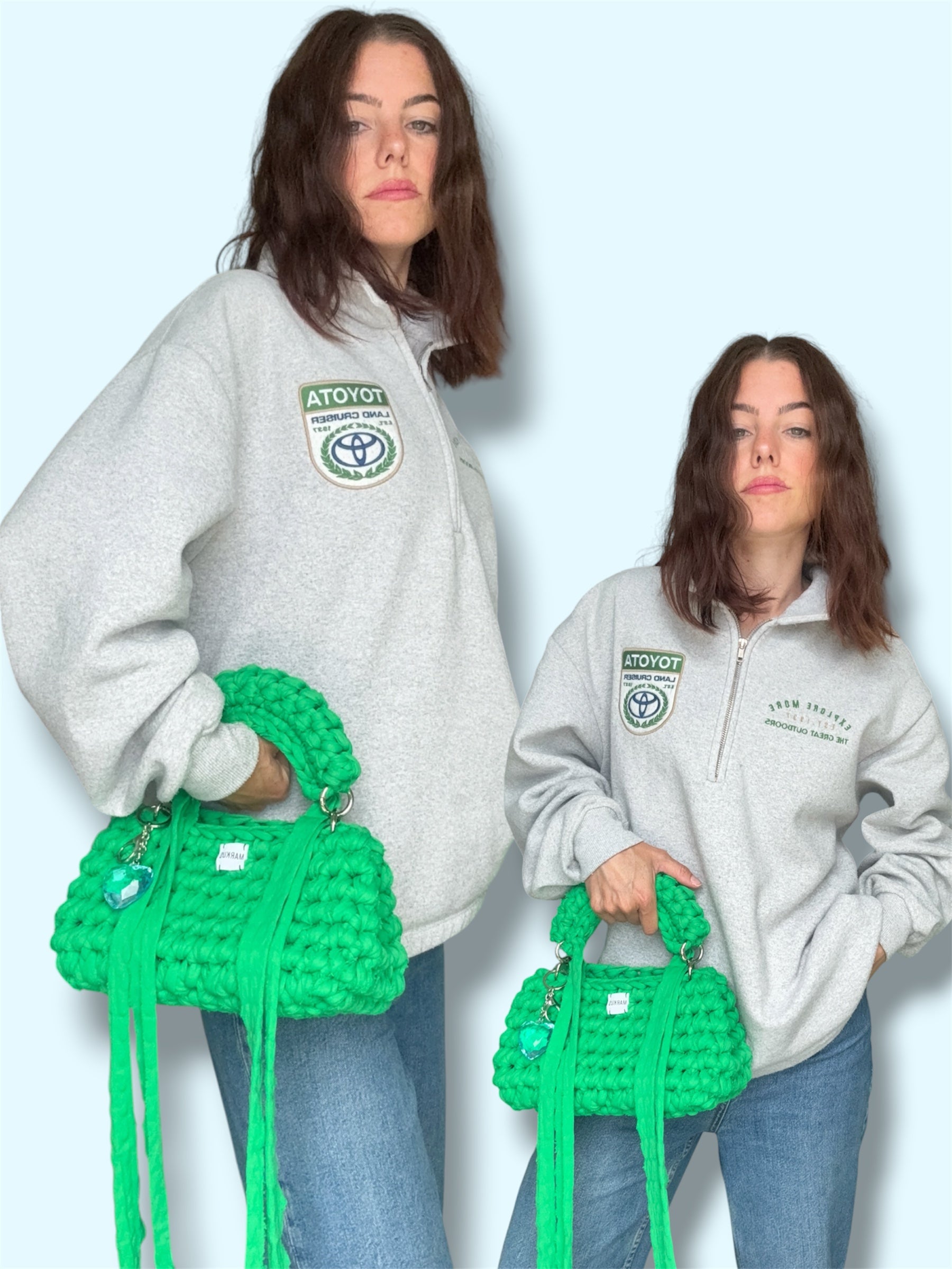 Kokonus-sac a main et sac bandoulière vert
