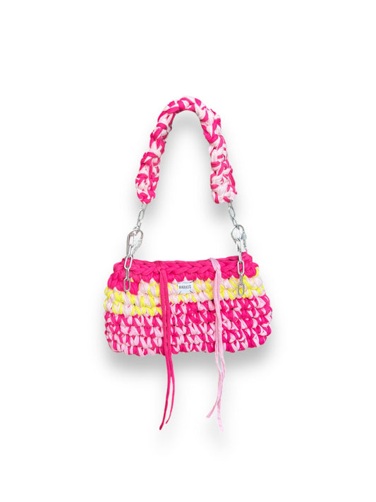 Markus crochet · Produits · Lal’kus Bag - Sac à main crochet avec chaînes