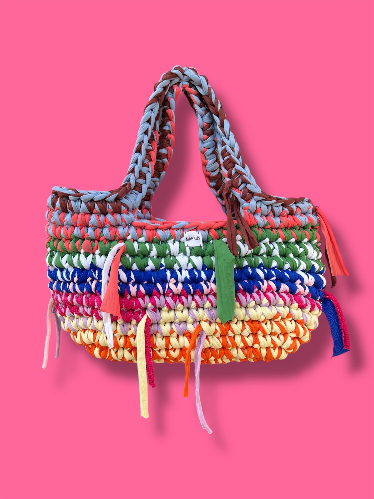 Océanus – Sac cabas plage en crochet tendance