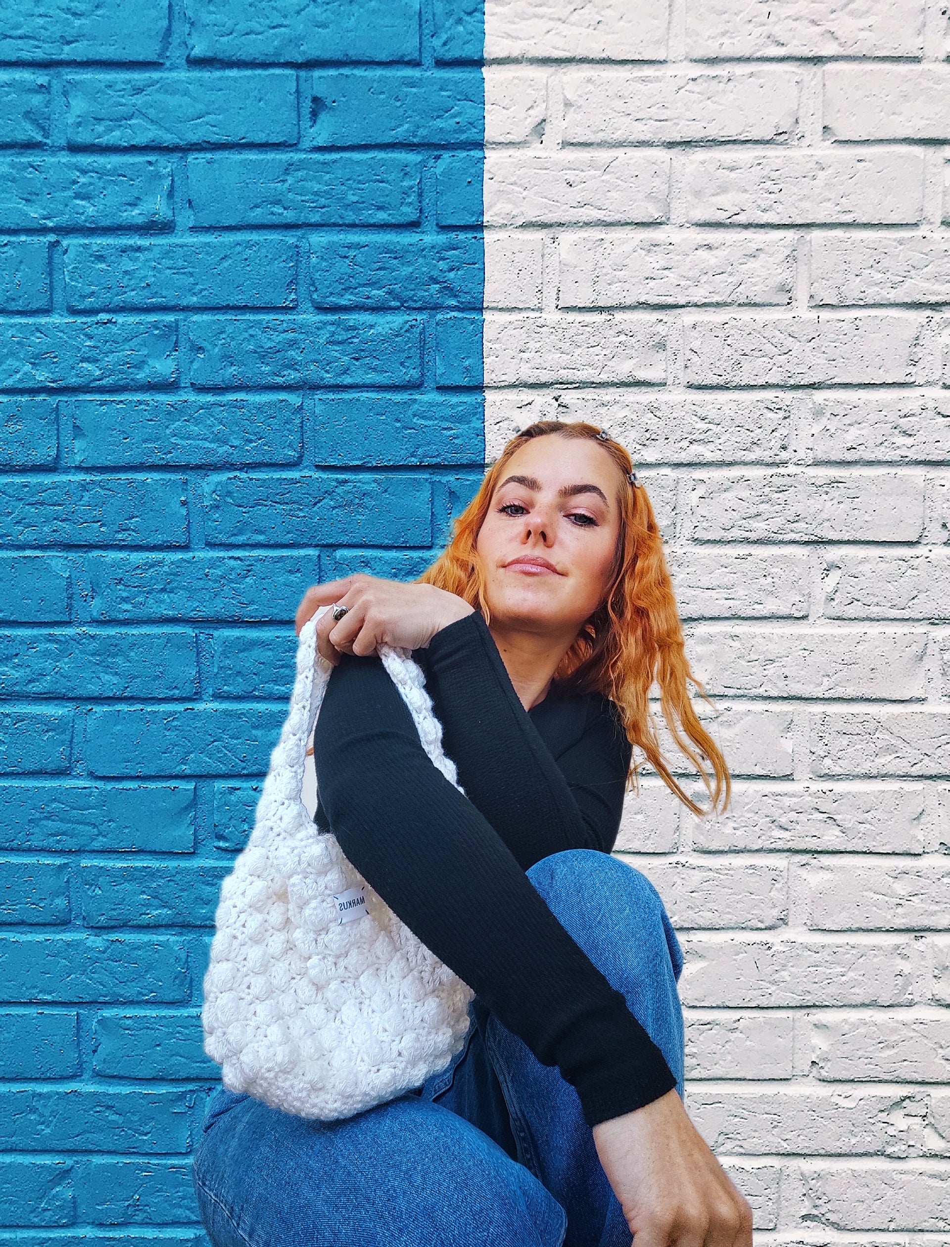 Sac tendance au crochet main effet matelassé COS femme