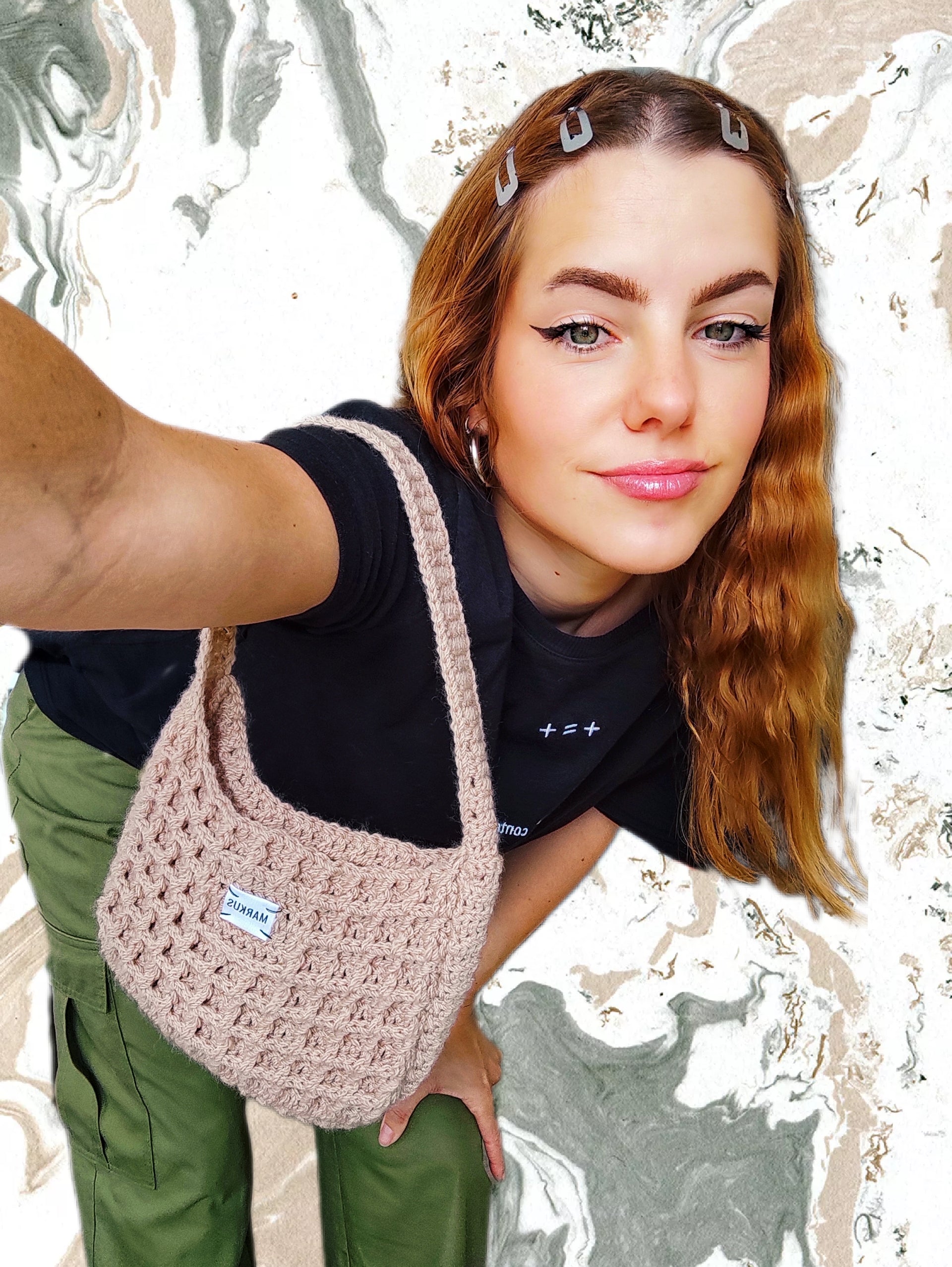 Waffle Bag - Sac gaufré tendance au crochet femme